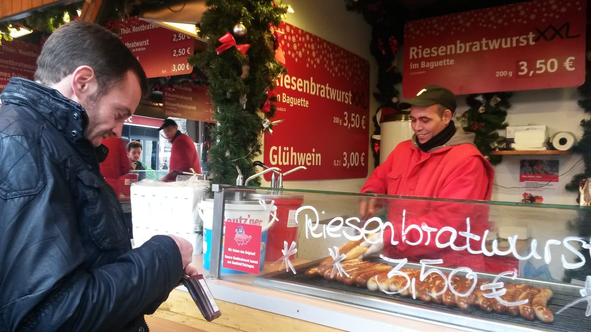 MINI-GUIA PER MENJAR ALS MERCATS DE NADAL DE DRESDE